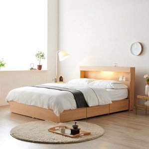 동서가구 이즈 카이 LED 수납 침대 수퍼싱글 SS 퀸 Q 양면매트
